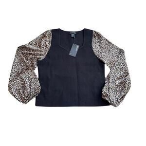 Bailey ladies top size XL. Black Tiger Color. Sliming. New With Tags